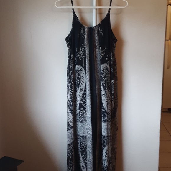 HOLD FOR @lillz771  EXPRESS BLACK MAXI DRESS S/P - Picture 7 of 7